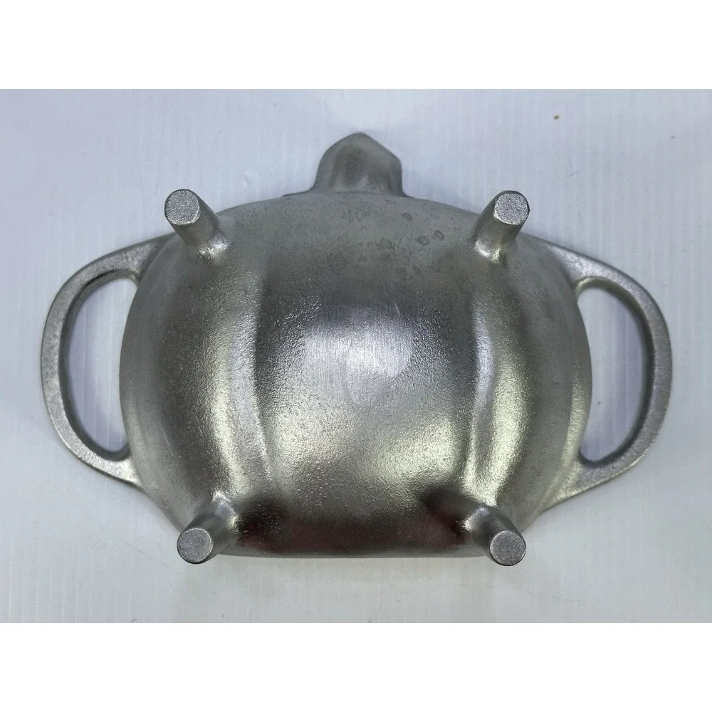 Martha Stewart by Mail 3D 2 pc Pumpkin Cake Pan Mold Heavy Cast Aluminum